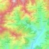 gehunlad topographic map, elevation, terrain