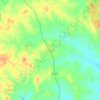 Jhonthri topographic map, elevation, terrain
