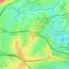 St Clair Topographic Map Elevation Terrain