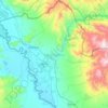 Sharur District topographic map, elevation, terrain