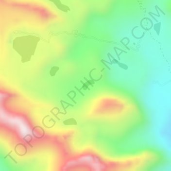 Muntho Dhalo topographic map, elevation, terrain