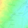 Andipatty topographic map, elevation, terrain