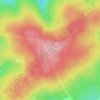 Hohe Wurzel topographic map, elevation, terrain