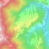 Гуни topographic map, elevation, terrain