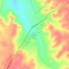 Tall `Amri topographic map, elevation, terrain