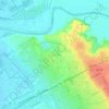 Dragoncello topographic map, elevation, terrain