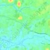 Peellawatte topographic map, elevation, terrain