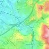 Newhey topographic map, elevation, terrain