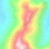 Lindenberg Peninsula topographic map, elevation, terrain
