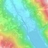 Spinadascio topographic map, elevation, terrain