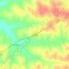 Sanson topographic map, elevation, terrain
