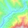 Gajyo topographic map, elevation, terrain