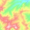 Fatumnasi topographic map, elevation, terrain