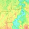 Cibogo topographic map, elevation, terrain