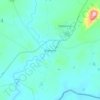 Hobhouse topographic map, elevation, terrain