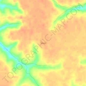 Canton Chive topographic map, elevation, terrain