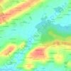 La Gerbaudais topographic map, elevation, terrain