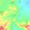 La Alpujarra topographic map, elevation, terrain