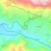 Llanduma topographic map, elevation, terrain