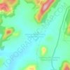 jeerango topographic map, elevation, terrain