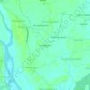 Paradesipalem topographic map, elevation, terrain