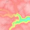Greeter Falls topographic map, elevation, terrain