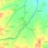 Asind topographic map, elevation, terrain