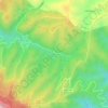 Agua Fria topographic map, elevation, terrain