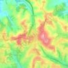 Belverde topographic map, elevation, terrain