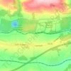 Cwm Ffoes topographic map, elevation, terrain