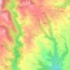 La Viguerie topographic map, elevation, terrain