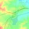 Hirisave topographic map, elevation, terrain