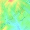 Barron Lake Dam topographic map, elevation, terrain