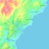Ivy Beach topographic map, elevation, terrain