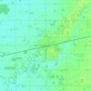 Archbold topographic map, elevation, terrain
