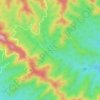 Panwadi topographic map, elevation, terrain