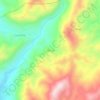 Mbelei topographic map, elevation, terrain