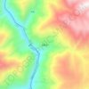 Lhak topographic map, elevation, terrain