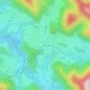 Wittau topographic map, elevation, terrain