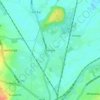 Bentley topographic map, elevation, terrain