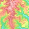 La Rolphie topographic map, elevation, terrain