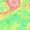 Duitama topographic map, elevation, terrain
