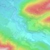 Ebene topographic map, elevation, terrain