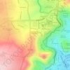 O topographic map, elevation, terrain