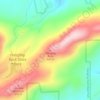 Hanging Rock topographic map, elevation, terrain