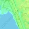 Kurana topographic map, elevation, terrain