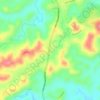 Gillies topographic map, elevation, terrain