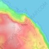 Ravenscar topographic map, elevation, terrain