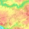Champ Cornu topographic map, elevation, terrain