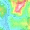 Gargiano topographic map, elevation, terrain